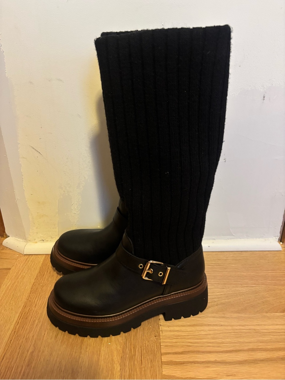 Steve Madden - Leg Warmer Boots (6) - Picture 3 of 5